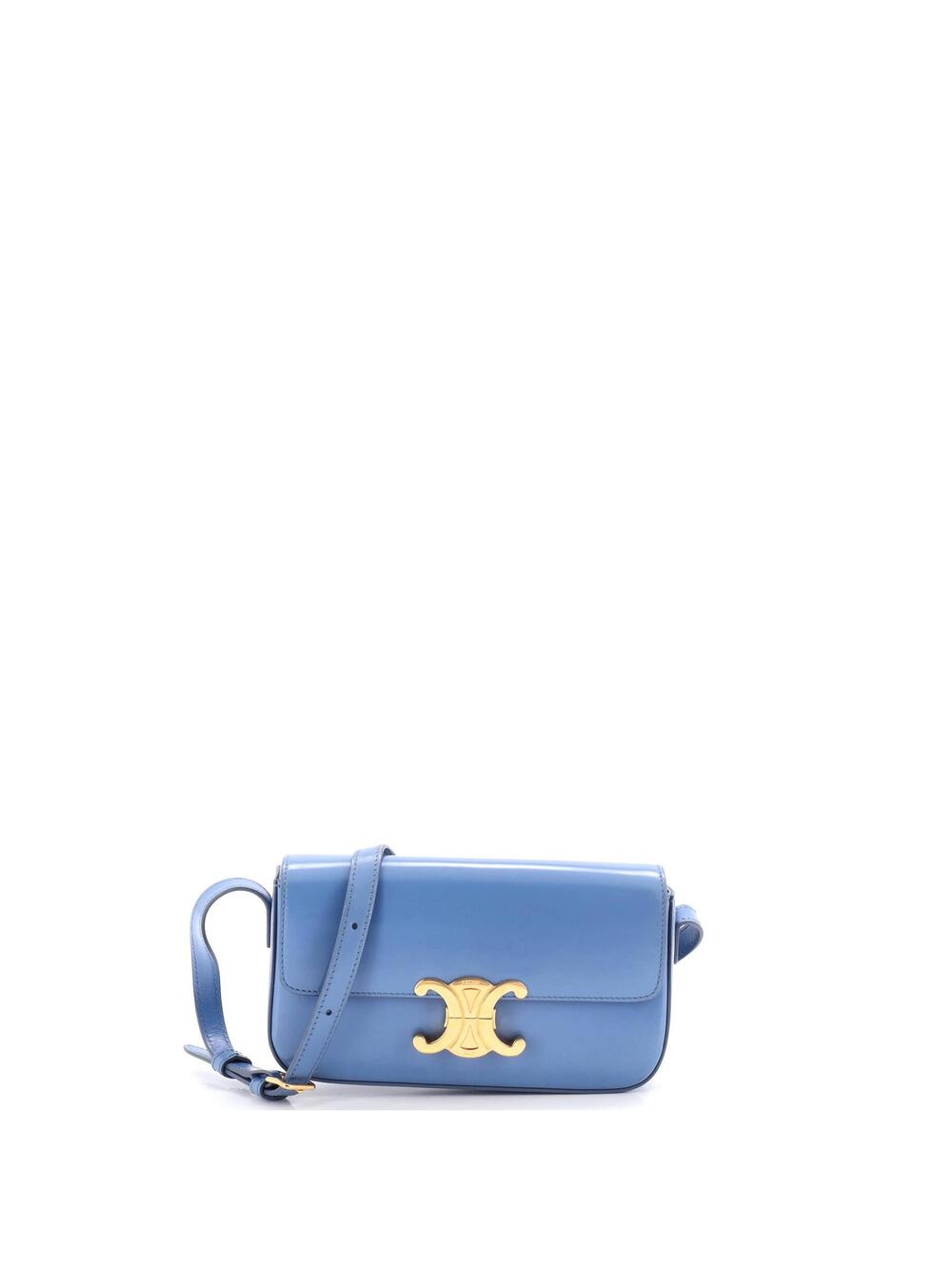 Celine Triomphe East-West Shoulder Bag #365068C21B
